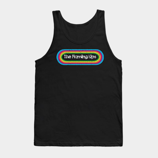 lips ll rainbow retro Tank Top by bubur ayam